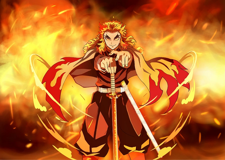 Kyōjurō Rengoku ตัวละครที่เปล่งประกายด้วยพลังและความกล้าหาญ Kyōjurō Rengoku ตัวละครที่เปล่งประกายด้วยพลังและความกล้าหาญ